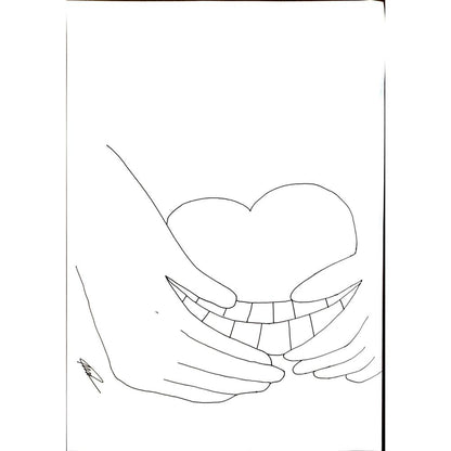 Neslihan Aydın 29x21cm Orijinal Karikatür BOD06475