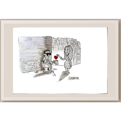 Serdar Sayar 35x25cm Orijinal Karikatür BOD06476
