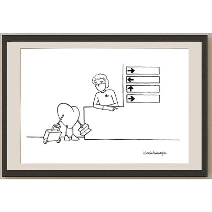 Serdar Kadıoğlu 29x21cm Orijinal Karikatür BOD06483