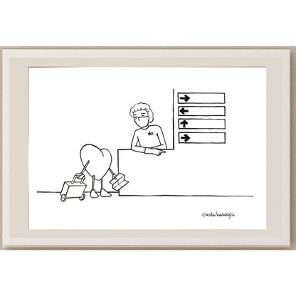 Serdar Kadıoğlu 29x21cm Orijinal Karikatür BOD06483