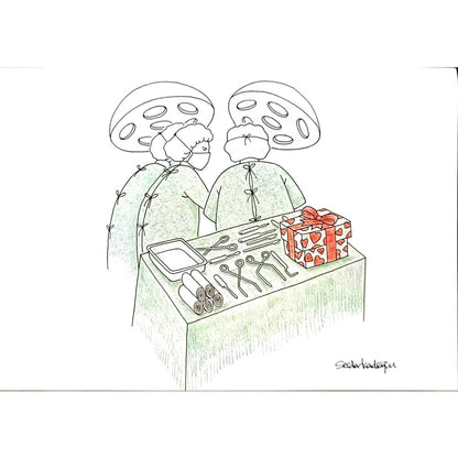 Serdar Kadıoğlu 29x21cm Orijinal Karikatür BOD06484