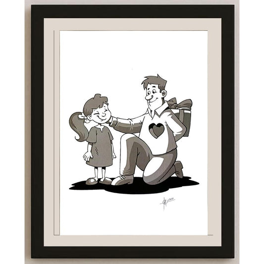 Murat Gürdal Akkoç 29x21cm Orijinal Karikatür BOD06491