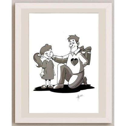 Murat Gürdal Akkoç 29x21cm Orijinal Karikatür BOD06491