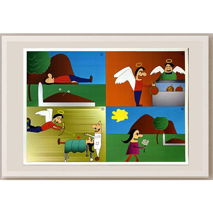 Özlem Abuşka 29x21cm Orijinal Karikatür BOD06495