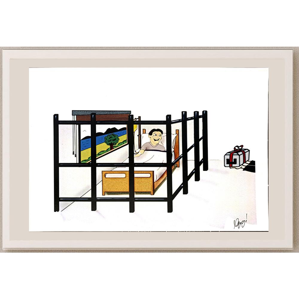 Niyazi Türk 29x21cm Orijinal Karikatür BOD06496