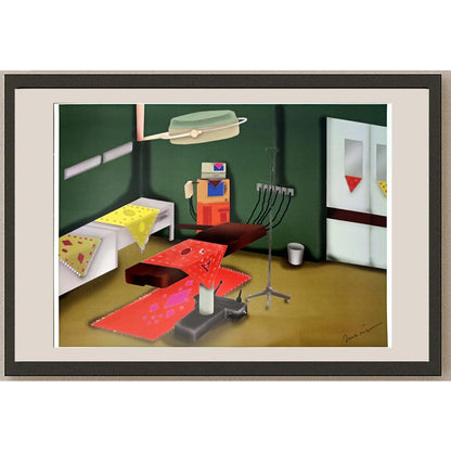 Hüseyin Alparslan 29x21cm Orijinal Karikatür BOD06497