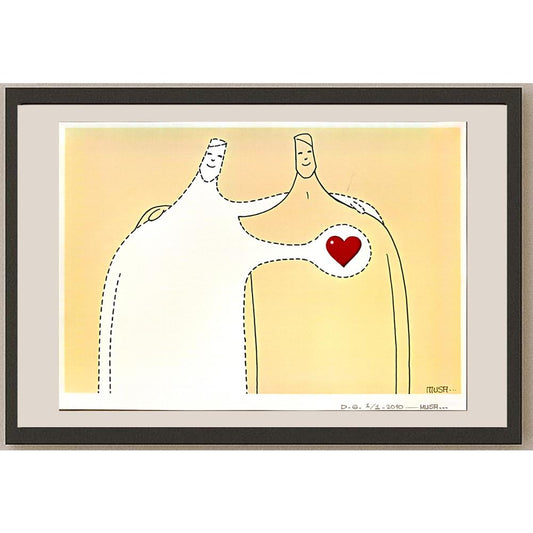 Musa Gümüş 43x30cm Orijinal Karikatür BOD06508