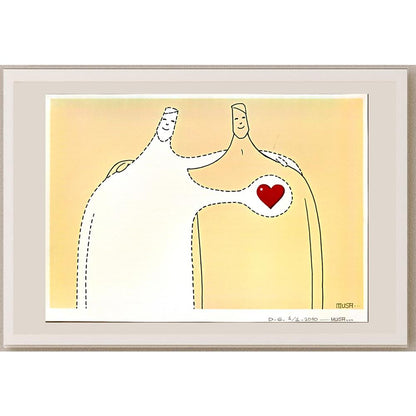 Musa Gümüş 43x30cm Orijinal Karikatür BOD06508