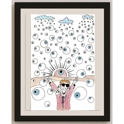 Serpil Dilekçi 35x25cm Orijinal Karikatür BOD06519