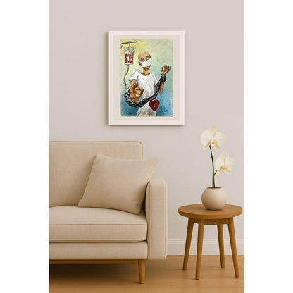 Halit Kurtulmuş Aytoslu 29x21cm Orijinal Karikatür BOD06532