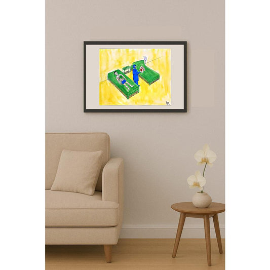 Tuna Ceylan 35x25cm Orijinal Karikatür BOD06537