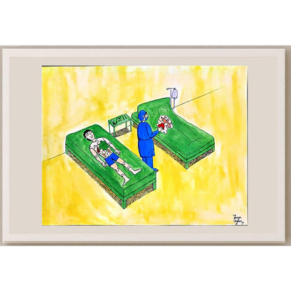 Tuna Ceylan 35x25cm Orijinal Karikatür BOD06537
