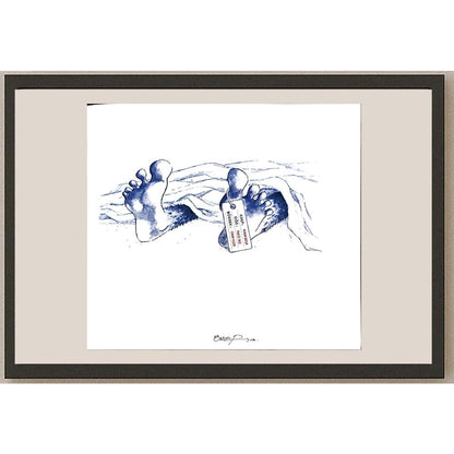 Ömer Çam 33x30cm Orijinal Karikatür BOD06542