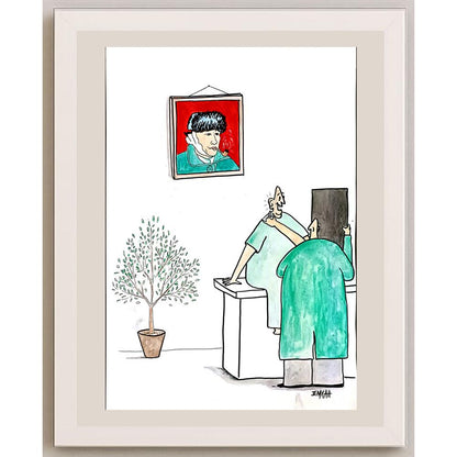 Emrah Arıkan 43x30cm Orijinal Karikatür BOD06550
