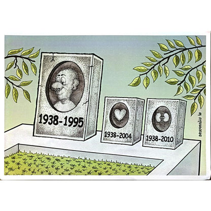 Recep Bayramoğlu 43x30cm Orijinal Karikatür BOD06551