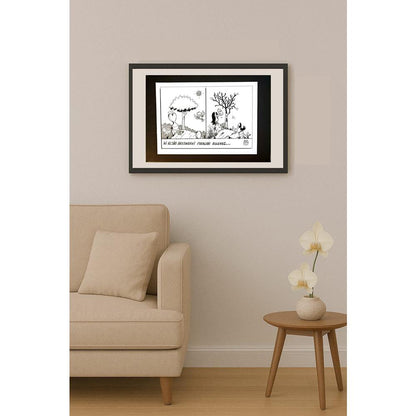 Metin Kanbur 43x30cm Orijinal Karikatür BOD06554