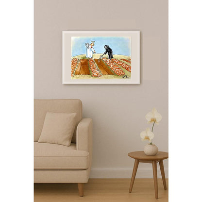 Önder Önerbay 43x30cm Orijinal Karikatür BOD06558