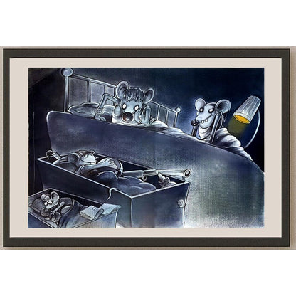 Rahim Baggal Asgari 43x30cm Orijinal Karikatür BOD06562