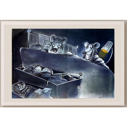 Rahim Baggal Asgari 43x30cm Orijinal Karikatür BOD06562