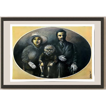 Stephan Depodov 43x30cm Orijinal Karikatür BOD06563