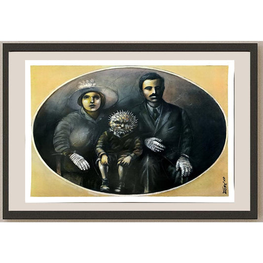 Stephan Depodov 43x30cm Orijinal Karikatür BOD06563