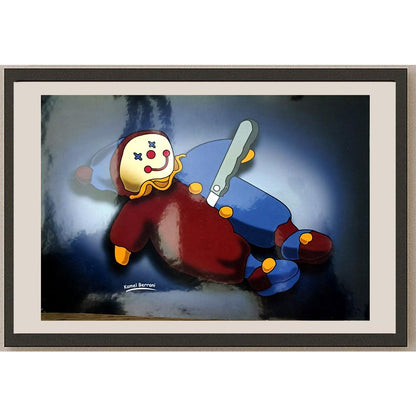 Kamel Berrani 29x21cm Orijinal Karikatür BOD06565