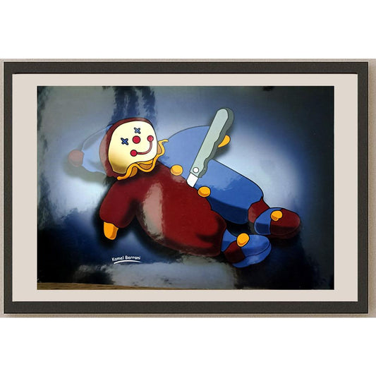 Kamel Berrani 29x21cm Orijinal Karikatür BOD06565