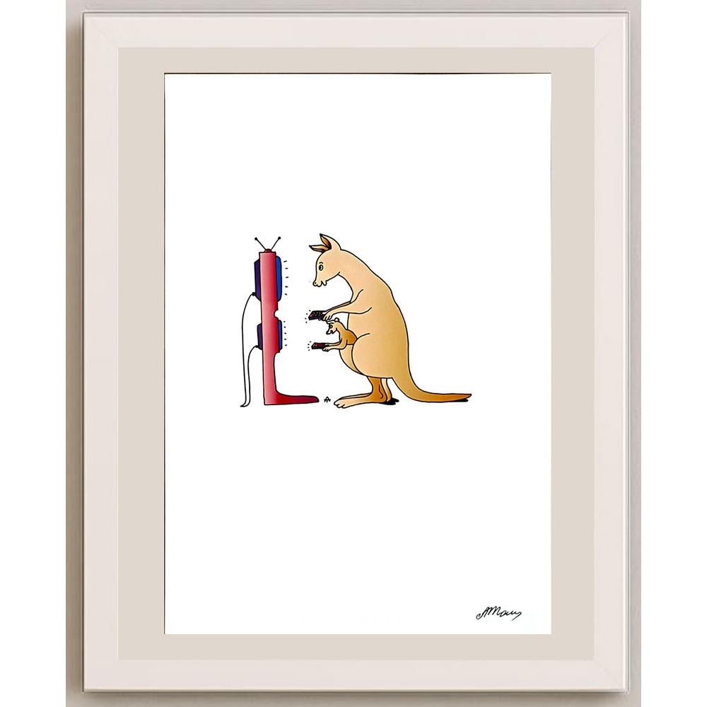 Alexei Talimonov 29x21cm Orijinal Karikatür BOD06567