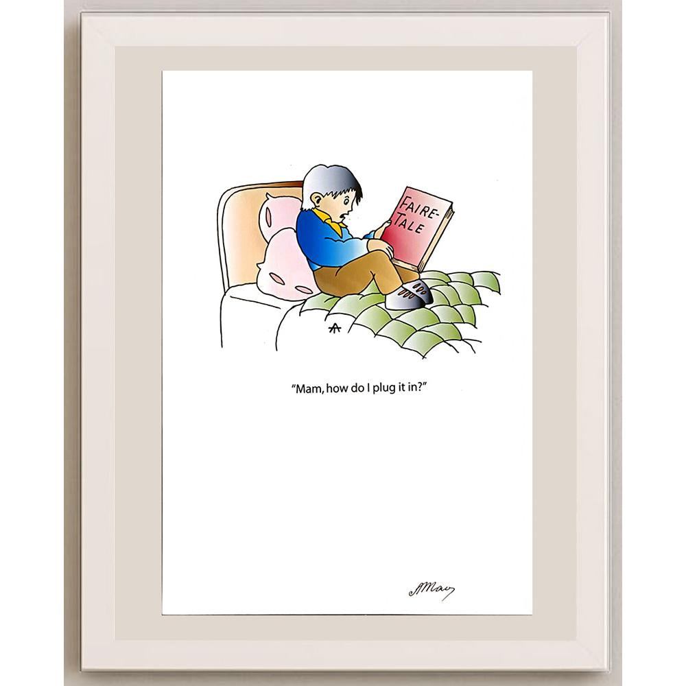 Alexei Talimonov 29x21cm Orijinal Karikatür BOD06569