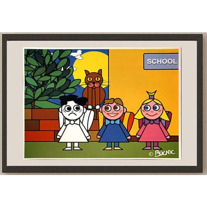 Nikola Bucci 29x21cm Orijinal Karikatür BOD06572