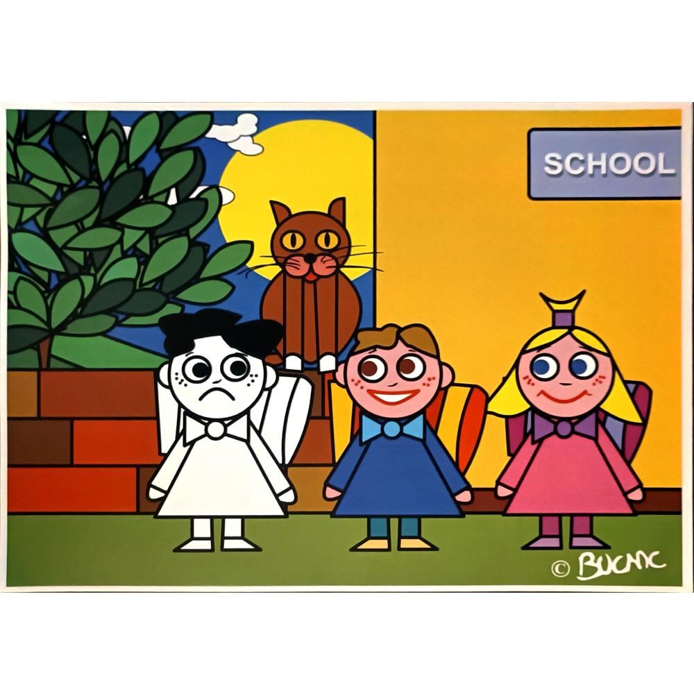 Nikola Bucci 29x21cm Orijinal Karikatür BOD06572