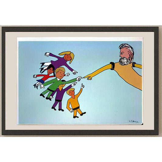 Severin Sikanja 29x21cm Orijinal Karikatür BOD06584