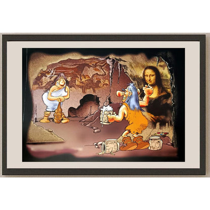 Roman Michel 29x21cm Orijinal Karikatür BOD06590