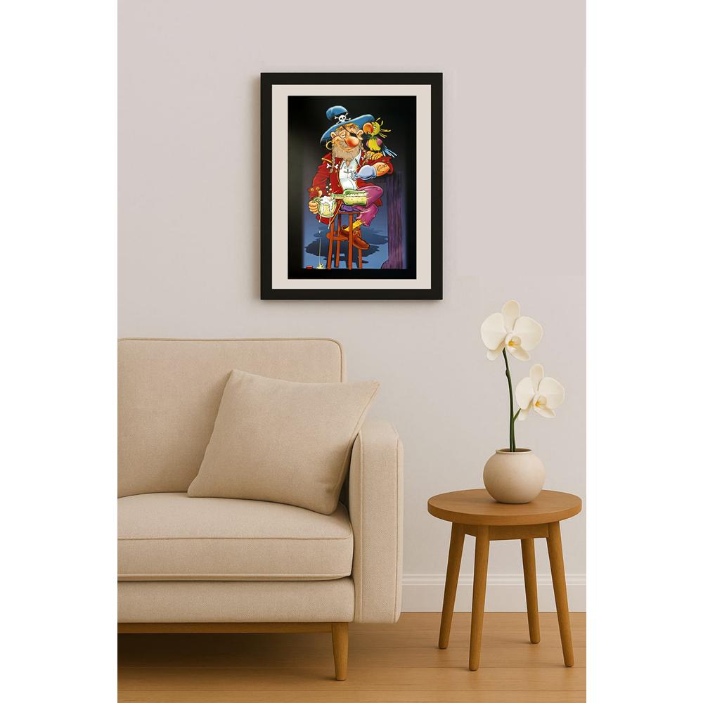 Roman Michel 29x21cm Orijinal Karikatür BOD06592