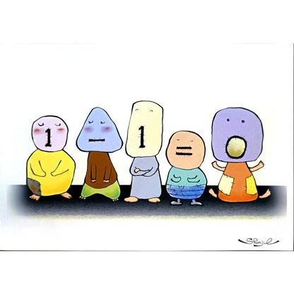 Shinji Iwamoto 29x21cm Orijinal Karikatür BOD06600