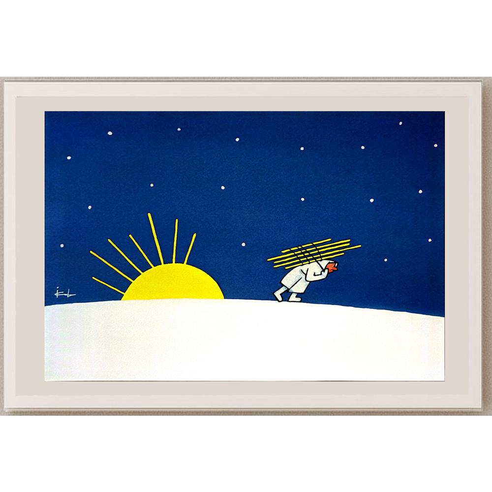 Ilya Katz 29x21cm Orijinal Karikatür BOD06602