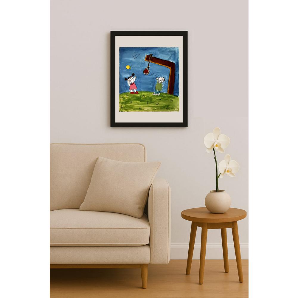 Aylin Farjadnia 26x26cm Orijinal Karikatür BOD06612