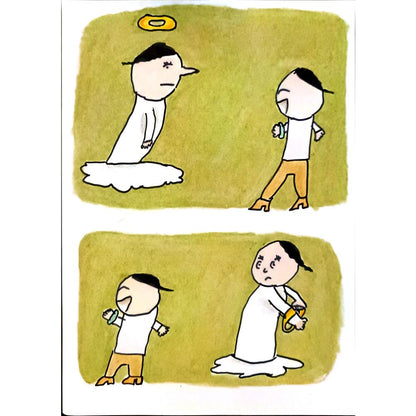 Shi Tian Jun 29x21cm Orijinal Karikatür BOD06614