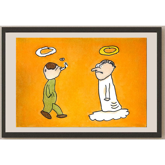 Shi Tian Jun 29x21cm Orijinal Karikatür BOD06615