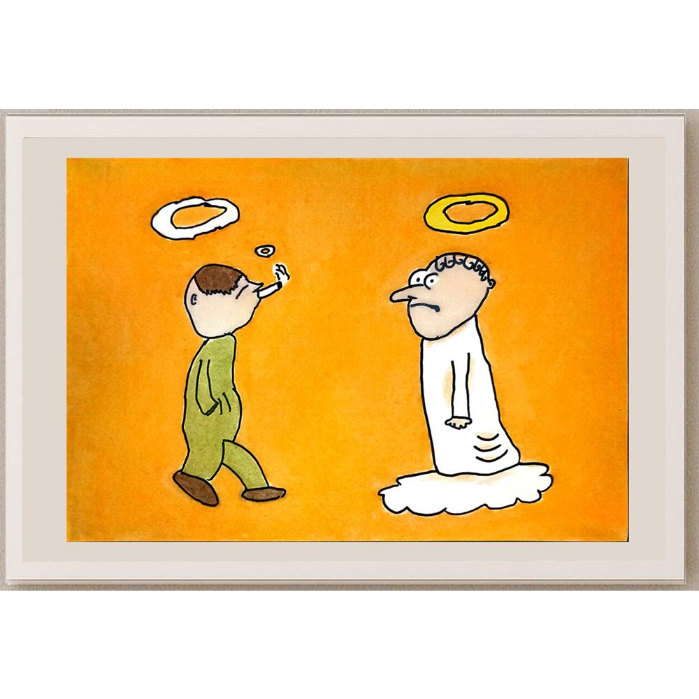 Shi Tian Jun 29x21cm Orijinal Karikatür BOD06615