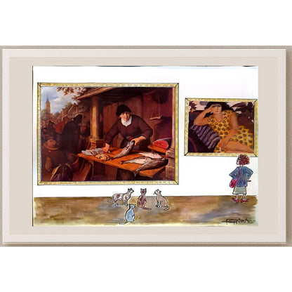 Grigoris Georgiou 29x21cm Orijinal Karikatür BOD06617