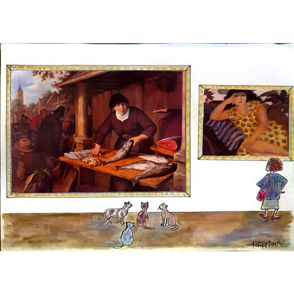 Grigoris Georgiou 29x21cm Orijinal Karikatür BOD06617