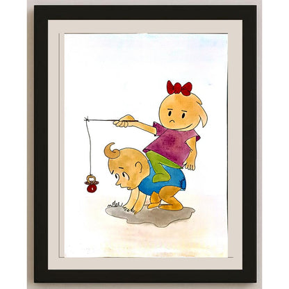 Emrahim Ghadrdan 29x21cm Orijinal Karikatür BOD06618