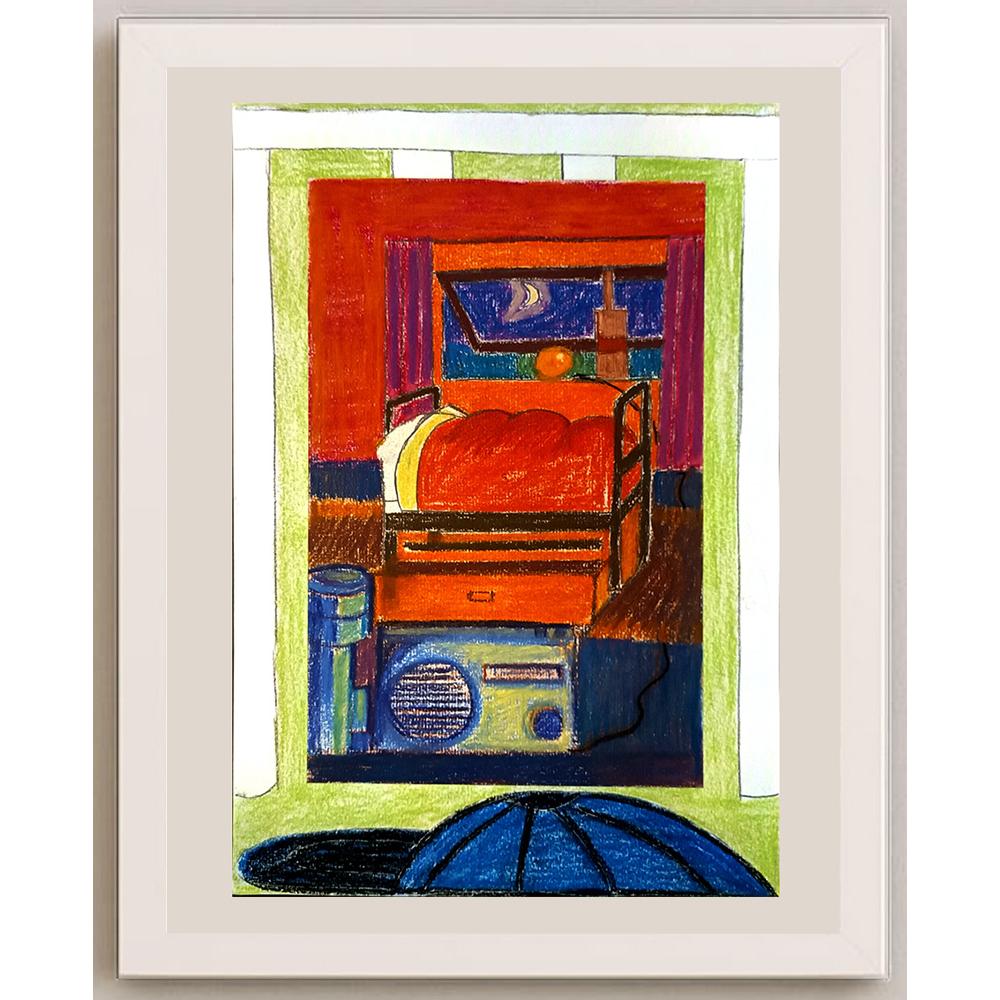 Cecilia Montague 29x21cm Orijinal Karikatür BOD06627