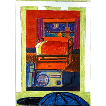 Cecilia Montague 29x21cm Orijinal Karikatür BOD06627