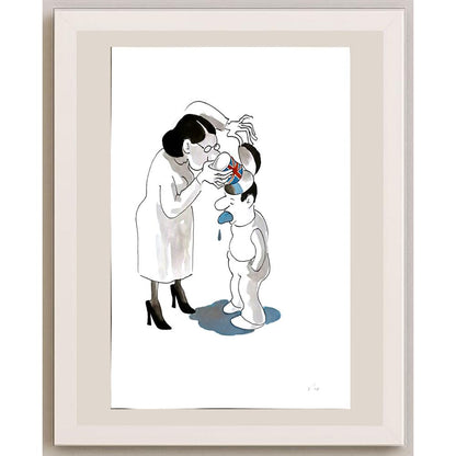 Valentin Georgiev 29x21cm Orijinal Karikatür BOD06631