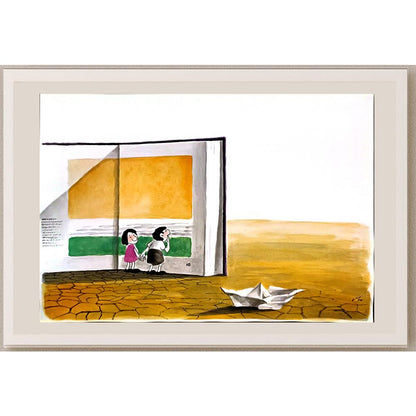 Valentin Georgiev 29x21cm Orijinal Karikatür BOD06632