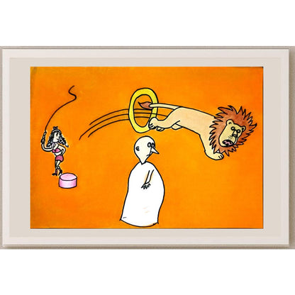 Chen Jin Peng 29x21cm Orijinal Karikatür BOD06659