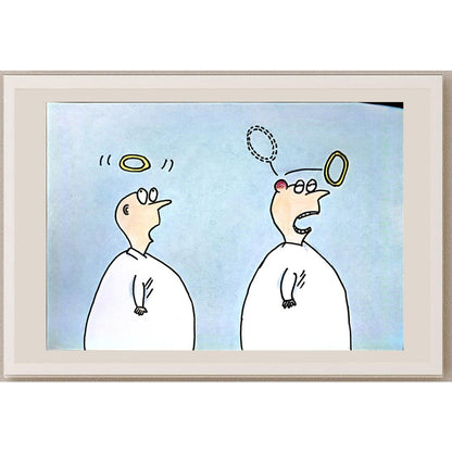 Chen Jin Peng 29x21cm Orijinal Karikatür BOD06660