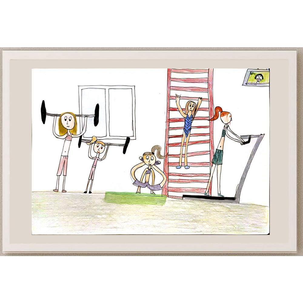 Yoana Rangelova 29x21cm Orijinal Karikatür BOD06673